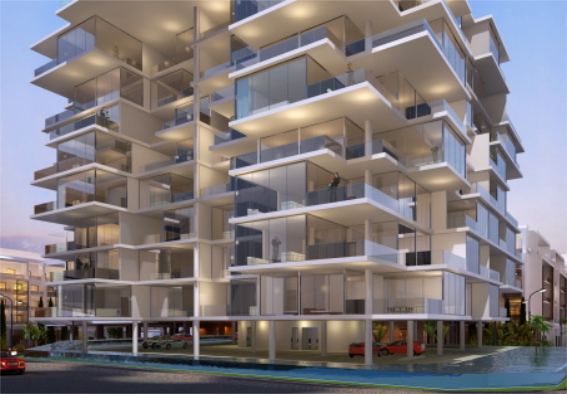 Immeuble residentiel Dubai 2014 by Dragan Architecture Paris