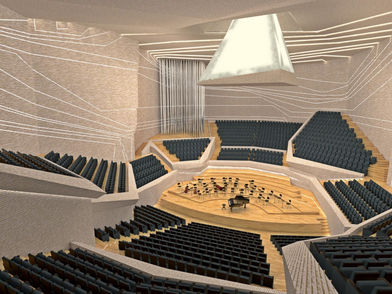 Centre de Concerts Kaunas, Dragan Architecure, Paris, Kaunas, 2017